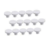 Gatuida Bouchons De Fragments De Coraux en Céramique 2,1 Cm pour Aquarium Support De Reproduction des Coraux Durs Et Ramifiés Lot de 15 Pièces pour Propagation Et Fixation De Fragments Marins