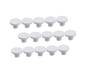 Gatuida Bouchons De Fragments De Coraux en Céramique 2,1 Cm pour Aquarium Support De Reproduction des Coraux Durs Et Ramifiés Lot de 15 Pièces pour Propagation Et Fixation De Fragments Marins