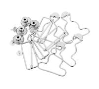 Gatuida Boucle De Salopette Réglable, Ajustement Taille Cm | Réutilisable, Démontable et Facile à Poser, Diamètre Intérieur 8cm, Finition Lisse pour Retouches