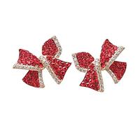 Gatuida Boucles Oreilles Nœud Élégantes pour Femmes et Petits Clous Raffinés Accessoire de Mode et pour Occasions Spéciales