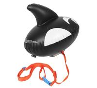 Gatuida Bouée de Natation Gonflable de Sécurité pour Eau, PVC Noir | Visibilité Élevée au Lever du Jour, Soudure Multicouche sans Couture, pour Nageurs et Patrouilles