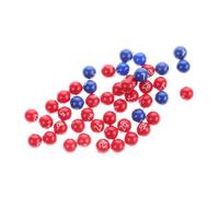 Gatuida Boule de Tirage Numérotée Plastique pour Jeux de Loterie et Fête Accessoire de Jeu Amusant Balles de Tirage Résistantes à Usage Fréquent pour Activités Récréatives et Événements