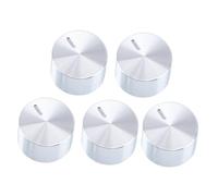 Gatuida Bouton De Cuisinière Électrique 5 Pièces Bouton De Cuisinière En Métal Boutons De Commande De Brûleur De Remplacement À Montage Rapide