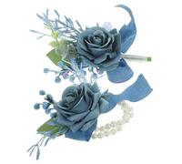 Gatuida Boutonnière Et Corsage Fleur Artificielle Pour Poignet Décoration De Mariage Champêtre Accessoires Floraux Pour Célébration