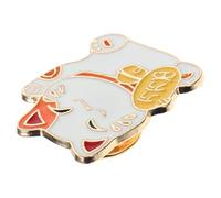 Gatuida Broche Chat Dessin Animé Japonaise en Alliage, Épingle de Poitrine Style Kawaii, Accessoire Vestimentaire Mignon pour Femmes et Jeunes Filles, Présent Mode, 1 Pièce