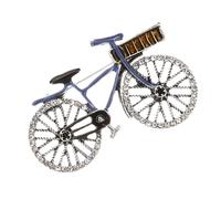 Gatuida Broche De Vélo Vintage En Alliage Métal Avec Cristaux Brillants, Broche De Pull Féminine, Accessoire Mode Élégant Pour Robe, Veste, Paquet, Décoration Rétro, Bijou Fantaisie Polyvalent