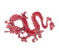 Gatuida Broche Dragon Chinoise Épingle Vintage pour Veste et Châle Accessoire Léger et Délicat pour Costume et Robe Ornement Revers pour Femmes et Hommes
