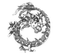 Gatuida Broche Forme de Dragon Chinois Rétro Durable Épingle à pour Vêtements Accessoires pour Hommes et Originaux