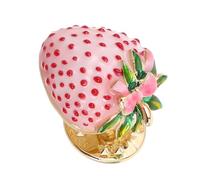 Gatuida Broche Fraise Émail Kawaii pour Femmes Épingle Fruit Brillante Accessoire Mode pour Robes Sacs et Vestes Cadeau Original pour Filles