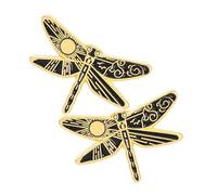 Gatuida Broche Libellule En Métal Alliage De Zinc, Épingle De Sûreté Décorative, Lot De 2, Mini Taille, Style Créatif, Pour Chemise Femme, Décoration De Cardigan Et Pull