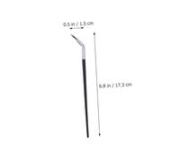 Gatuida Brosse à Cils Inférieurs Éventail Courbée 2 Pièces Compacte Pour Maquillage Des Sourcils Et Cils Utilisation Professionnelle Présent Femme