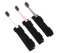 Gatuida Brosse à Dents avec Sangle Main Détachable pour Personnes Âgées et Handicapées Poils Souples Doux Design Ergonomique pour Aide Au Brossage Facile Couleur Couleur Aléatoire