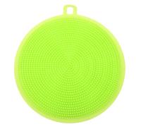 Gatuida Brosse À Vaisselle Ronde en Silicone Brosse De Nettoyage Robuste pour La Maison