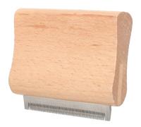 Gatuida Brosse de Toilettage Cheval Poils Naturels Outil de Déshedding Ergonomique Protection Peau et Élimination des Poils Morts pour Animaux Manche Antidérapant et Facile à Utiliser