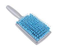 Gatuida Brosse Sèche-cheveux Absorbante Éponge Bleue Brosse Paddle Ergonomique pour Cheveux Fins Réduit de Séchage et Frisottis