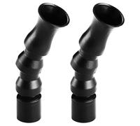 Gatuida Buse à Bec de Canard pour Aquarium 20 MM Lot de 2 Buses de Sortie en Plastique Réglables Jet Tourbillonnant pour Pompe Submersible Diffusion Optimale pour Aquariums D’Eau Douce