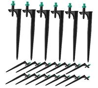 Gatuida Buse de Pulvérisation Réglable pour Jardin 20 Pièces Arroseur Goutteur pour Plantes Pulvérisation à Système d'Irrigation Micro Matériau Solide et Pratique à Utiliser