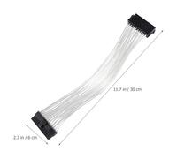 Gatuida Câble Alimentation ATX Rallonge pour Carte Mère Câble Extension Alimentation Composant Informatique ATX