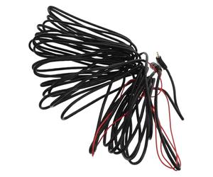 Gatuida Câble d'Extension 4 Broches 10 M pour Caméra de Recul Rallonge Renforcée Flexible pour Enregistreur Voiture et Rétroviseur Câble Prêt à l'emploi Compatible SUV Camion et