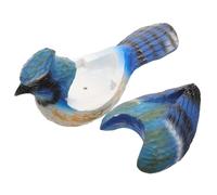 Gatuida Cache-clés Extérieur Faux Oiseau Durable Boîte de Rangement Discrète pour Jardin et Terrasse Boîte de Sauvegarde Clé et Décorative