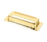 Gatuida Cache-micros pour guitare électrique à double bobinage Hot Rail | Capuchon de protection en métal pour micro humbucker, mini-capot pour guitares rock modernes, doré