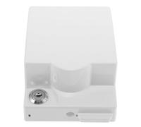 Gatuida Cache-Prise Étanche de Type 86 Blanc Surélevé avec Verrou Boîte de Protection en Plastique Résistant pour Salle de Bain Cuisine Boîtier Anti-Éclaboussures Sécurisé pour Prise