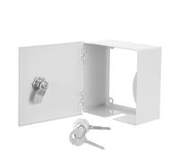 Gatuida Cache-prises Verrouillable en Fer Blanc Type 86, Protection Anti-effraction pour Interrupteur à Bascule, 60 Mm de Hauteur, sans Fond, Boîte de Jonction Électrique Extérieure