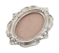 Gatuida Cadre Photo Mural Créatif en Métal Argenté Fixation Triangulaire, Décoration Suspendue Vintage 3D pour Mur de Photos, Présentoir Décoratif Polyvalent pour Intérieur Design