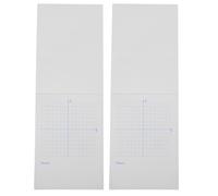 Gatuida Cahier D'exercices Xy Axes, Feuilles de Coordonnées Mathématiques, 2 Cahiers, Papier Blanc, Portable, Tracé Précis, pour Dessin et Devoirs Scolaires