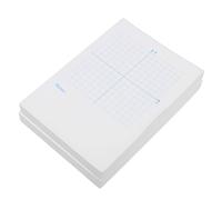 Gatuida Cahier D'exercices Xy, Papier Millimétré pour Dessiner, Feuilles de Quadrillage, Blanc, pour Mathématiques et Dessin Précis