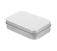 Gatuida Caisse de Rangement Couvercle Petite Boîte Rectangulaire Métallique Boîte de Conservation Hermétique pour Bonbons et Voyage