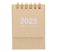 Gatuida Calendrier de Bureau Mini Format Épais Calendrier Mensuel Décoratif avec Support Stable pour Bureau et Organisation Quotidienne