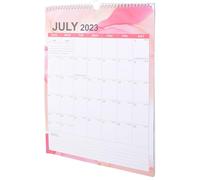 Gatuida Calendrier Mural Annuel Anglais 20237-202412 Calendrier Mensuel à Suspendre Compte à Rebours Vacances pour Maison et Bureau