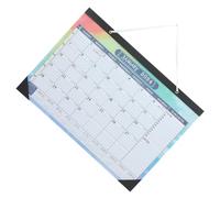 Gatuida Calendrier Mural avec Jours Fériés Calendrier Suspendu Pratique pour Maison Planificateur Appels et Objectifs à Écrire Format Simple et Gain de Place
