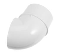 Gatuida Capuchon Ventilation Mural PVC Vent pour Hotte de Cuisine Installation Facile Résistance Au Vent Couverture Extérieure pour Conduit Évacuation