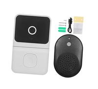 Gatuida Carillon sans Fil Intelligent avec Flash Lumineux Compatible Universellement pour Maison Appartement et Bureau Design Moderne Installation Facile Intérieure et Extérieure
