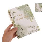 Gatuida Carnet de Chèques Professionnel à Couverture Robuste Livre de Comptes Papier pour Gestion Budgétaire et Registre des Transactions Bancaires Format Pratique pour Usage Personnel