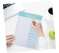 Gatuida Carnet de Planification Hebdomadaire à Spirale Organiseur Multifonction pour Bureau et Maison Planificateur Académique Pratique pour Listes et