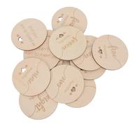 Gatuida Cartes Mensuelles en Bois pour -nés - 15 Disques Naturels 10 Cm - Accessoire Photo Bébé - sans Odeur, Surface Lisse - Suivi Croissance Bébé - Coffret Présent Naissance