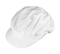 Gatuida Casquette De Chef En Maille Respirante Blanche En Coton, Toque Cuisine Unisexe, Adaptée Aux Professionnels Restauration, Pour Restaurant, Café, Hôtel,