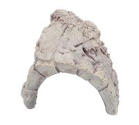 Gatuida Caverne de Cachette Résine pour Reptiles Pierre Factice Décorative Abri Naturel pour Terrarium Accessoire de Habitat Réaliste pour Gecko Serpent et Tortue