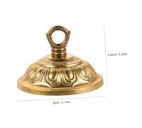 Gatuida Ceiling Light Fixture Cover With Hook Polished Pendant Lamp Canopy Base For Secure Installation Compatible With Various Indoor Lighting Fixtures Elegant Pendant Lamp Accessory For
