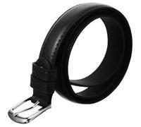 Gatuida Ceinture Garçon Réglable Cuir Synthétique Noir Ceinture Garçon Fille pour Pantalon Boucle Robuste Adaptable