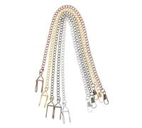 Gatuida Chaînes Métalliques pour Montre de Poche, Lot de 5 Chaînes Décoratives Vintage, Adaptées aux Pantalons en Jean et Gilets, pour Tenue Professionnelle Masculine