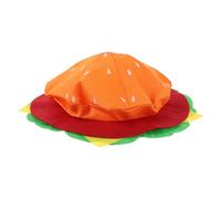 Gatuida Chapeau Burger Cartoon - Accessoire de déguisement original pour festival ou cosplay - Décoration de stand à