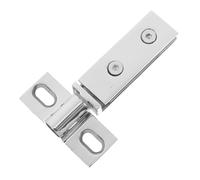 Gatuida Charnière Acier Inoxydable pour Porte de Verre Double Fixation à Deux Pivot Robuste pour Installation Facile et Usage Résidentiel et Hôtelier