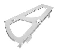 Gatuida Charnière de Rechange en Acier Inoxydable pour Meuble à Chaussures, Charnière de Tiroir Rabattable, Accessoire Robuste pour Armoire Rangement Chaussures, Kit 1 Paire, Finition