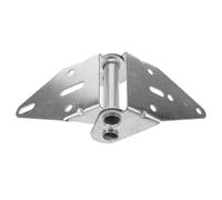 Gatuida Charnière et Support de Fixation pour Portes Résidentielles en Fer Robuste, Accessoire de Remplacement pour Support de Porte de Garage, Usage Maintenance