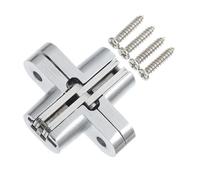 Gatuida Charnière Invisible Réglable pour Porte Charnière sans Vis avec Cache Décoratif Adaptée Aux Portes Gauche et Droite Design Sécurité Pincement Finition Discrète pour Meuble et
