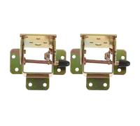 Gatuida Charnières de Table Pliantes 2 Pièces Verrouillage, Supports Robustes pour Établi Pliant et Usage Professionnel